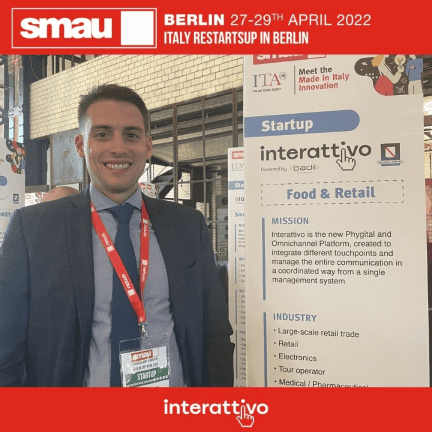 Stand Interattivo Food & Retail a SMAU Berlino 2022