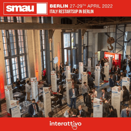 Padiglione SMAU Berlino 2022 con le startup italiane