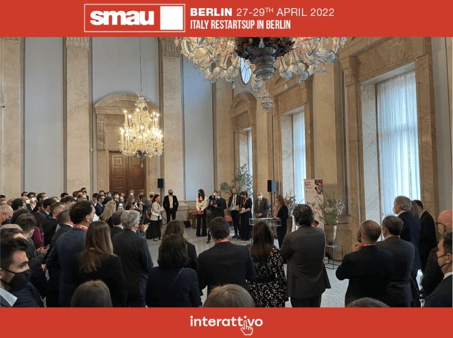 Cerimonia ufficiale di SMAU Berlino 2022 — Italy Restartsup in Berlin