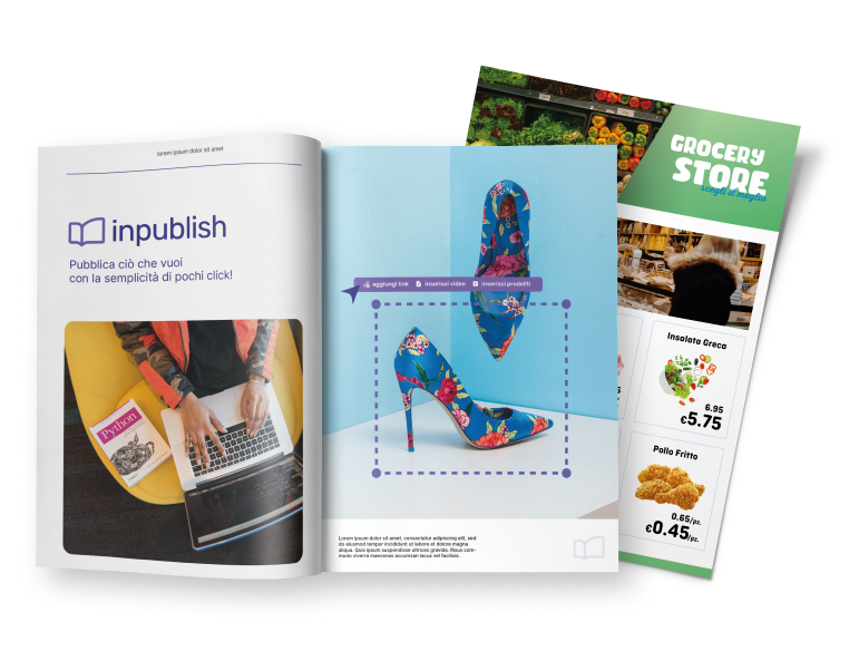 inpublish — esempio volantino interattivo